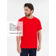 Футболка унисекс T-Bolka 180, красная