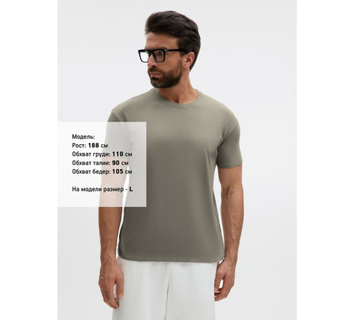 Футболка унисекс Regent 150, серая (стальная)