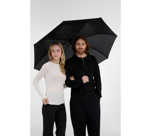 Складной зонт U.090, черный