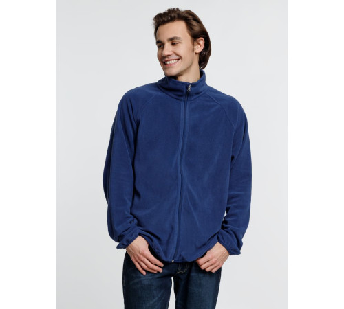 Куртка флисовая унисекс Fliska, темно-синяя