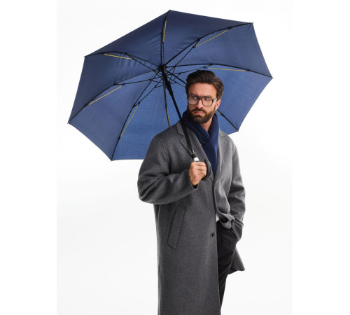 Зонт-трость Rainzee, темно-синий