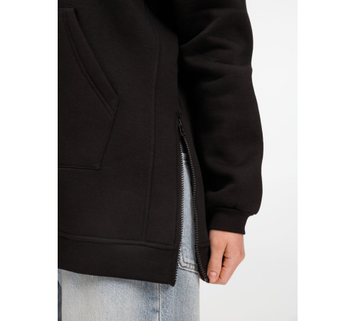 Худи унисекс оверсайз Easy Street, черное