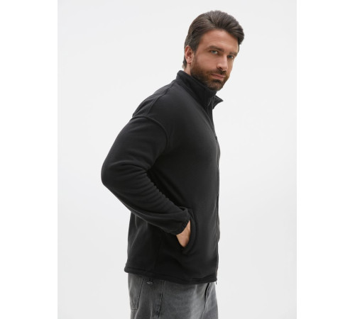 Куртка флисовая унисекс Nebo, черная