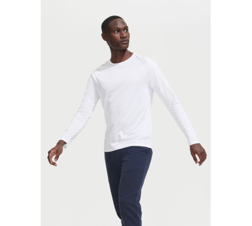 Футболка с длинным рукавом Sporty LSL Men, неоново-зеленая