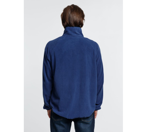 Куртка флисовая унисекс Fliska, темно-синяя