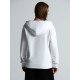 Толстовка на молнии с капюшоном Siverga 2.0, белая