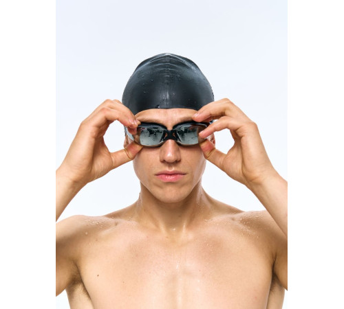 Шапочка для плавания Aquasana, черная