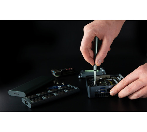 Набор отверток Vinto, серо-голубой