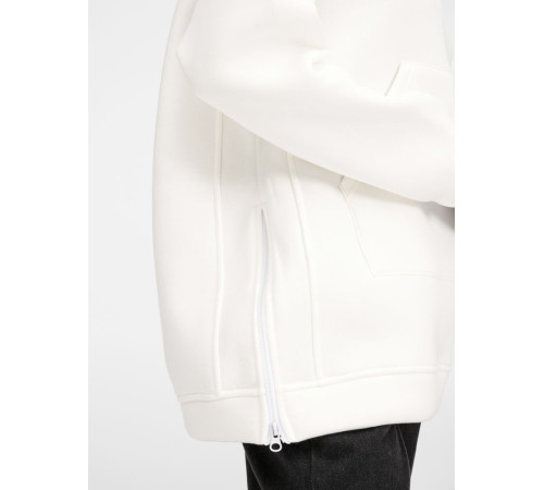 Худи унисекс оверсайз Easy Street, молочно-белое