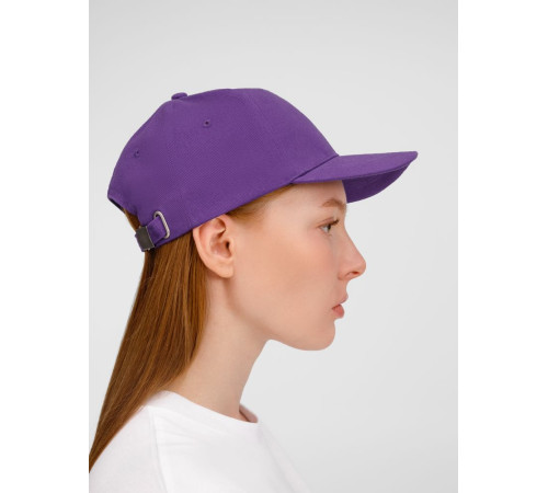 Бейсболка Buffalo, темно-фиолетовая