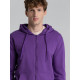 Толстовка на молнии с капюшоном Siverga 2.0, фиолетовая