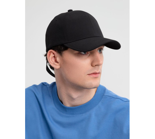Бейсболка Kosmos, черная