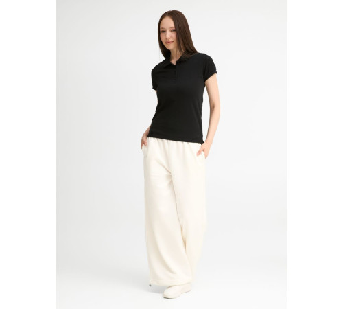 Рубашка поло женская People 210, черная