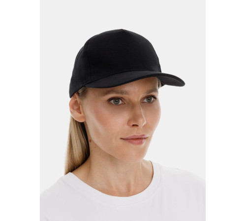 Бейсболка Long Beach, черная