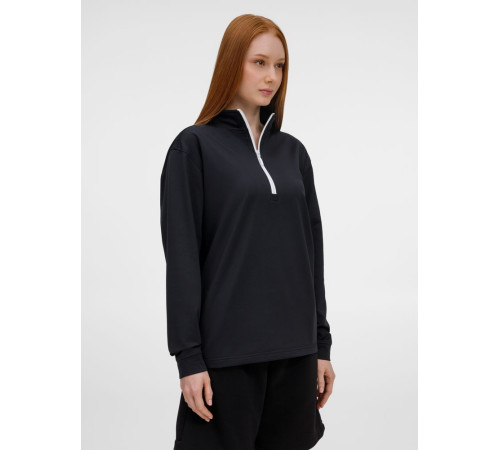 Свитшот на молнии Morfiss, черный