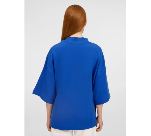 Футболка оверсайз унисекс T9, синяя