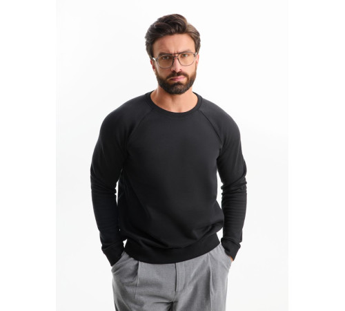 Свитшот унисекс Space, черный