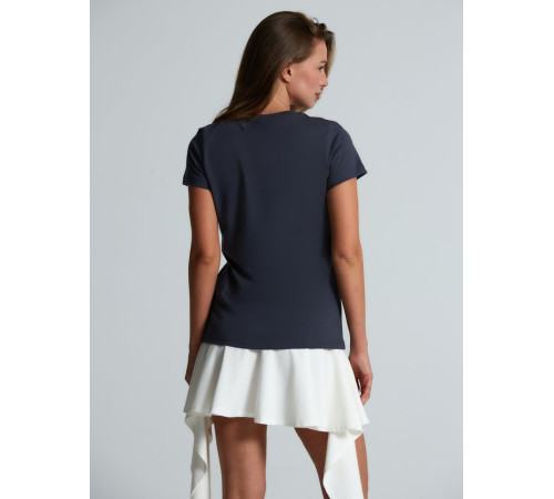 Футболка женская T-bolka Lady, темно-серая (графит)