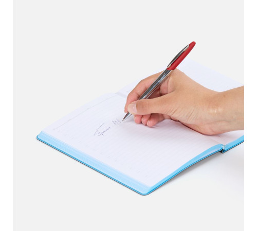 Ручка шариковая Dagger Soft Touch, красная