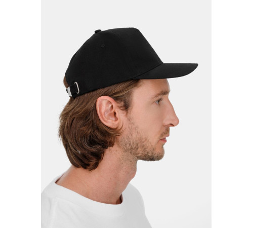 Бейсболка Long Beach, черная