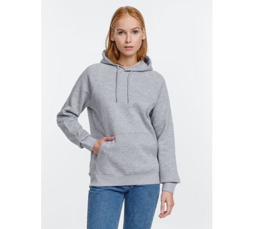 Толстовка унисекс Stellar, серый меланж