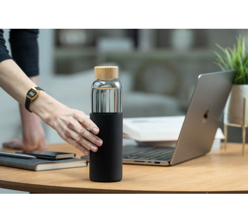 Бутылка для воды Onflow, черная