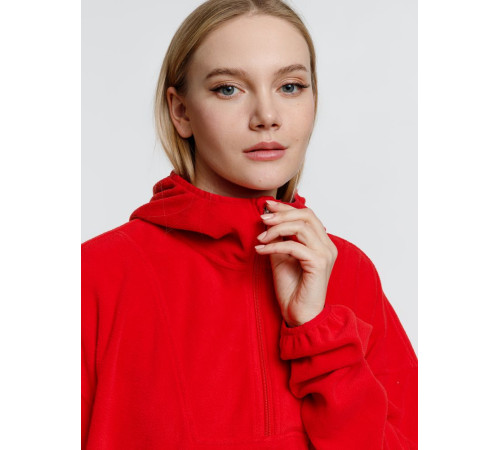 Анорак флисовый унисекс Fliska, красный