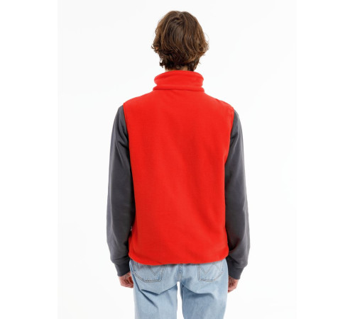 Жилет флисовый унисекс Nesse, красный