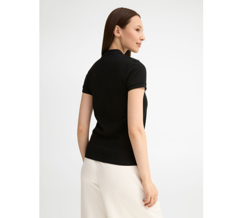 Рубашка поло женская People 210, черная