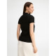 Рубашка поло женская People 210, черная