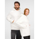 Худи унисекс оверсайз Easy Street, молочно-белое