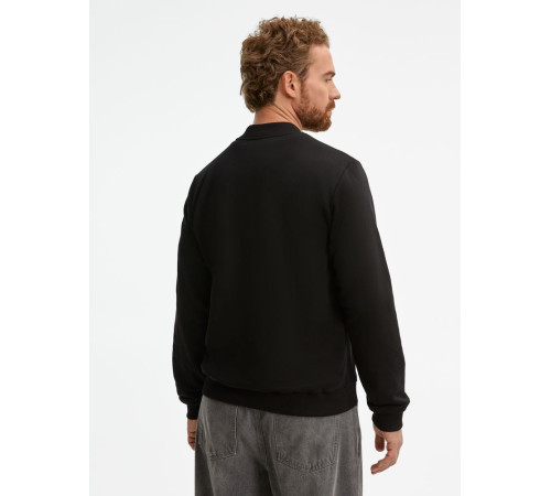 Бомбер унисекс Nuppu, черный