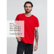Футболка унисекс Ankara, красная
