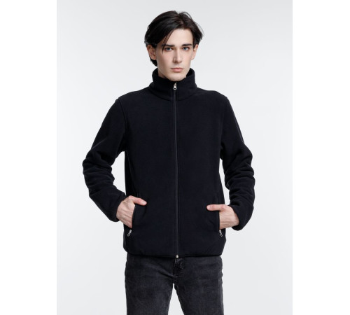 Куртка флисовая унисекс Nesse, черная