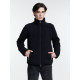 Куртка флисовая унисекс Nesse, черная
