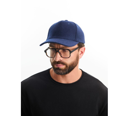 Бейсболка Woolridge, темно-синяя