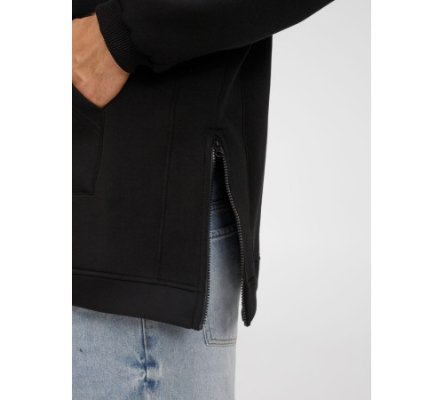 Худи унисекс оверсайз Easy Street, черное