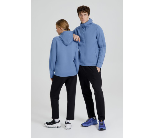 Куртка с капюшоном унисекс Begi, синяя