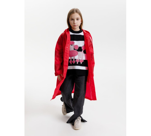 Дождевик детский RainDrop Kids, красный