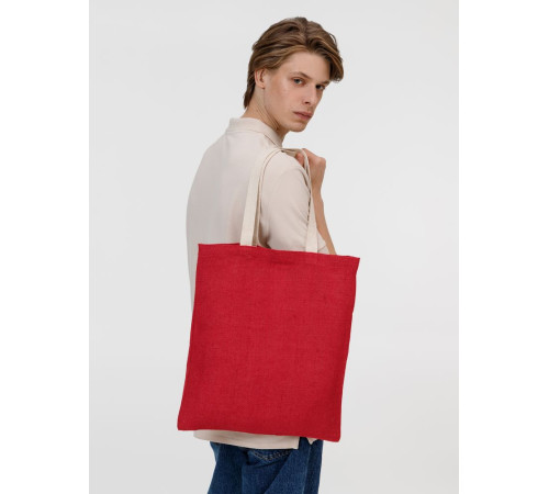 Холщовая сумка на плечо Juhu, красная