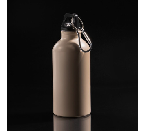 Бутылка для воды Funrun 400, светло-бежевая