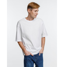 Футболка оверсайз унисекс Base Space, белая