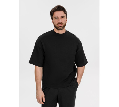 Футболка оверсайз Big Boss, черная