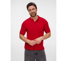 Рубашка поло унисекс Upswing, красная
