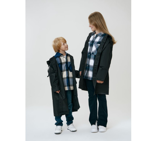Дождевик детский RainDrop Kids, черный