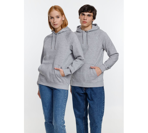 Толстовка унисекс Stellar, серый меланж