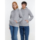 Толстовка унисекс Stellar, серый меланж