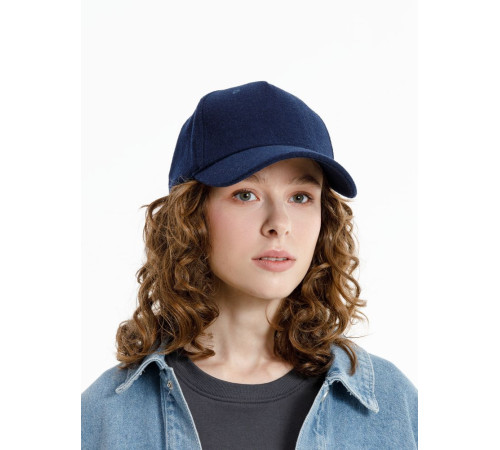 Бейсболка Woolridge, темно-синяя