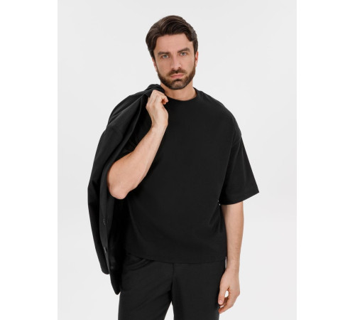 Футболка оверсайз Big Boss, черная