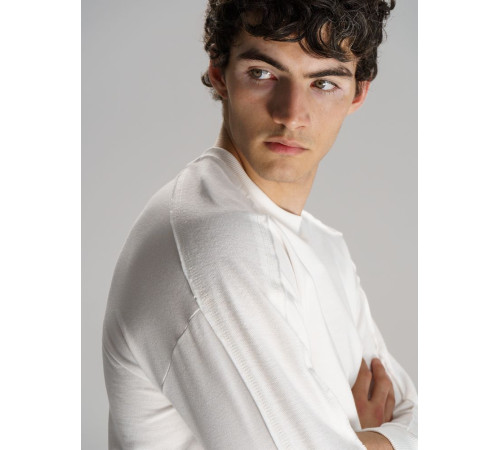 Свитшот унисекс Vozduh, молочно-белый